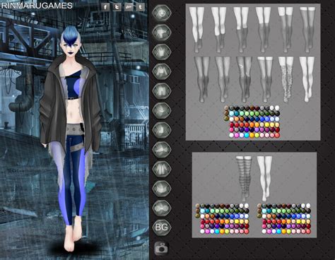 Cyberpunk Fashion Dress Up Game.
